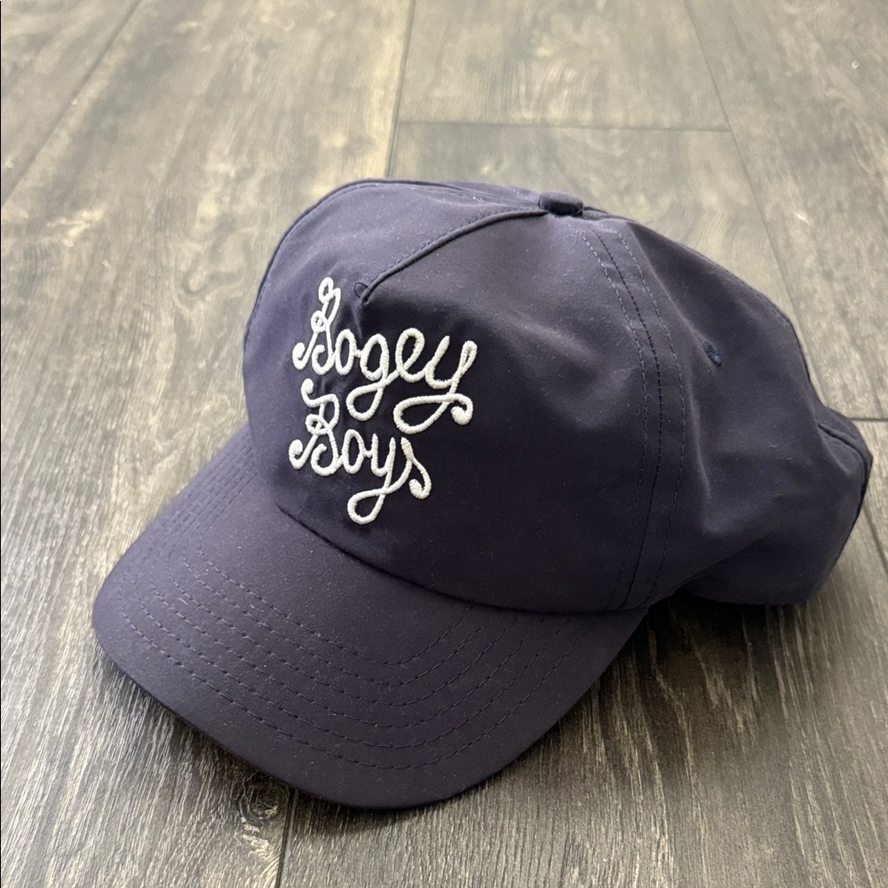 Bogey Boys Essentials SnapBack Hat / Cap - Navy — Lightly Used & Adjustable